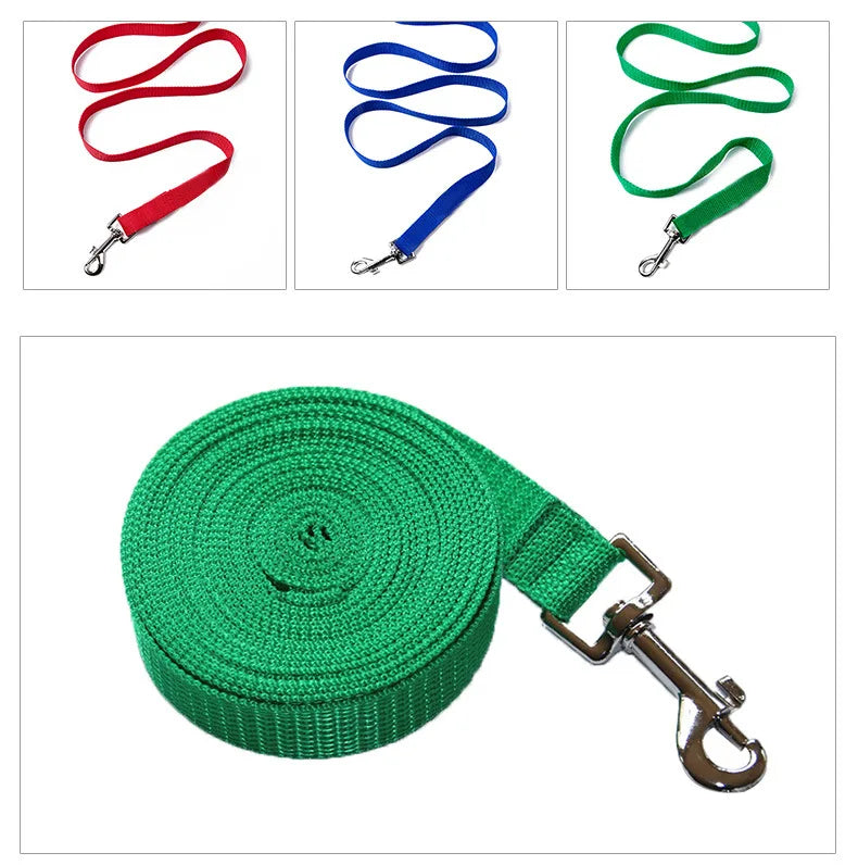 Nylon Dog Training Leashes - All Sizes