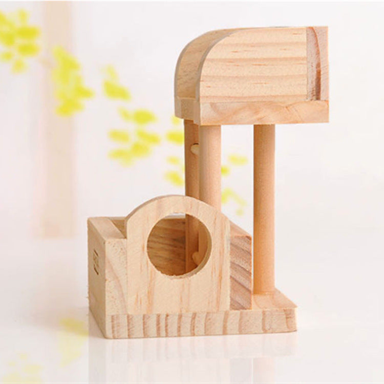 Hamster Lookout Wooden Chew Toy