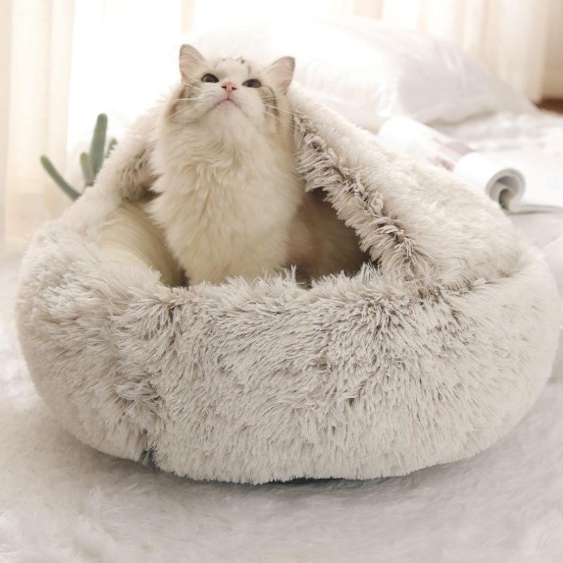 Winter 2-in-1 Cat Nest Bed