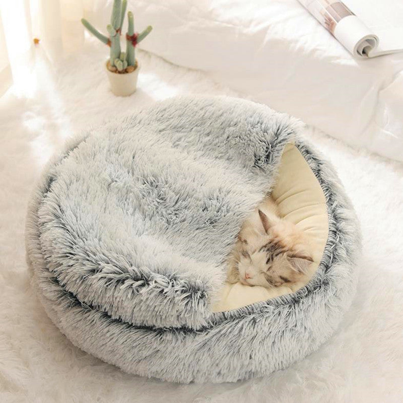 Winter 2-in-1 Cat Nest Bed
