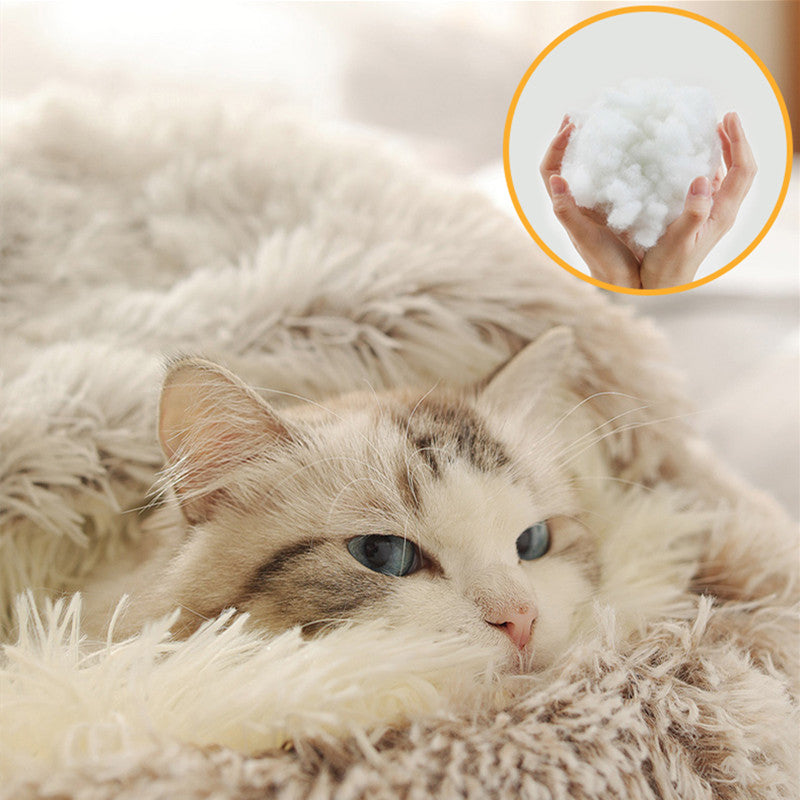 Winter 2-in-1 Cat Nest Bed