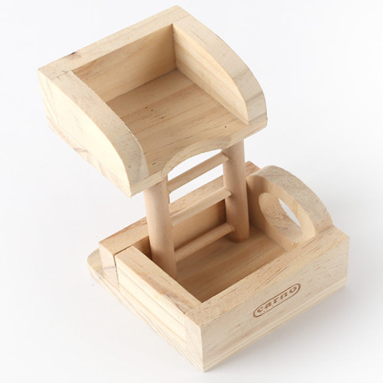 Hamster Lookout Wooden Chew Toy