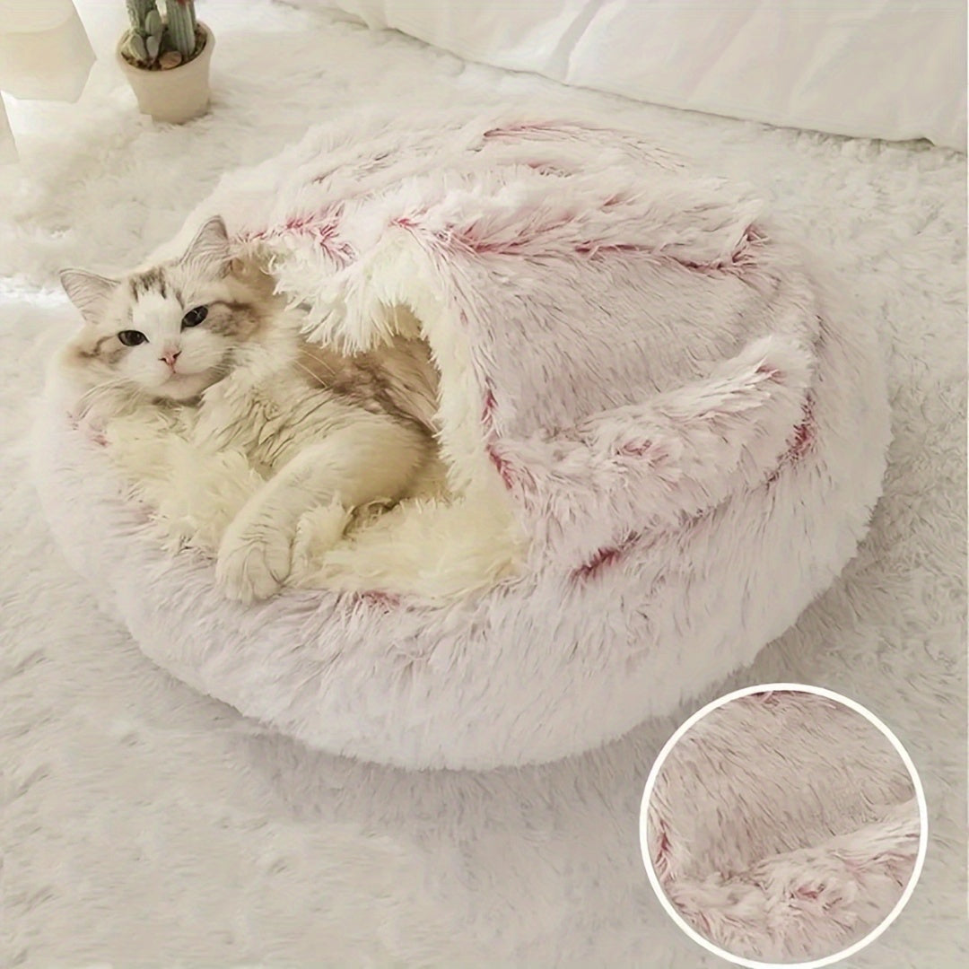Winter 2-in-1 Cat Nest Bed
