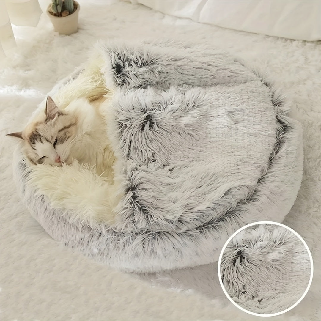 Winter 2-in-1 Cat Nest Bed