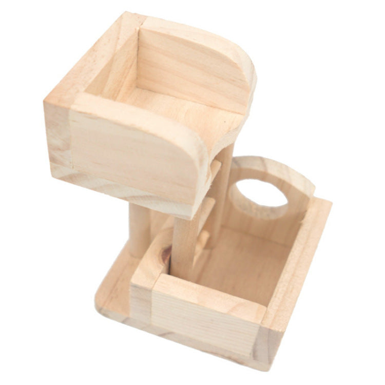 Hamster Lookout Wooden Chew Toy