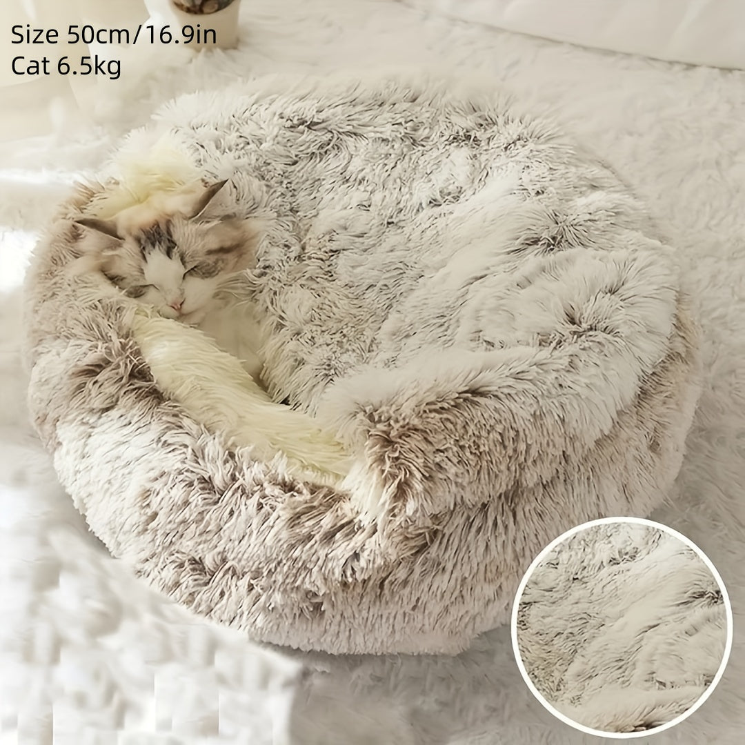 Winter 2-in-1 Cat Nest Bed