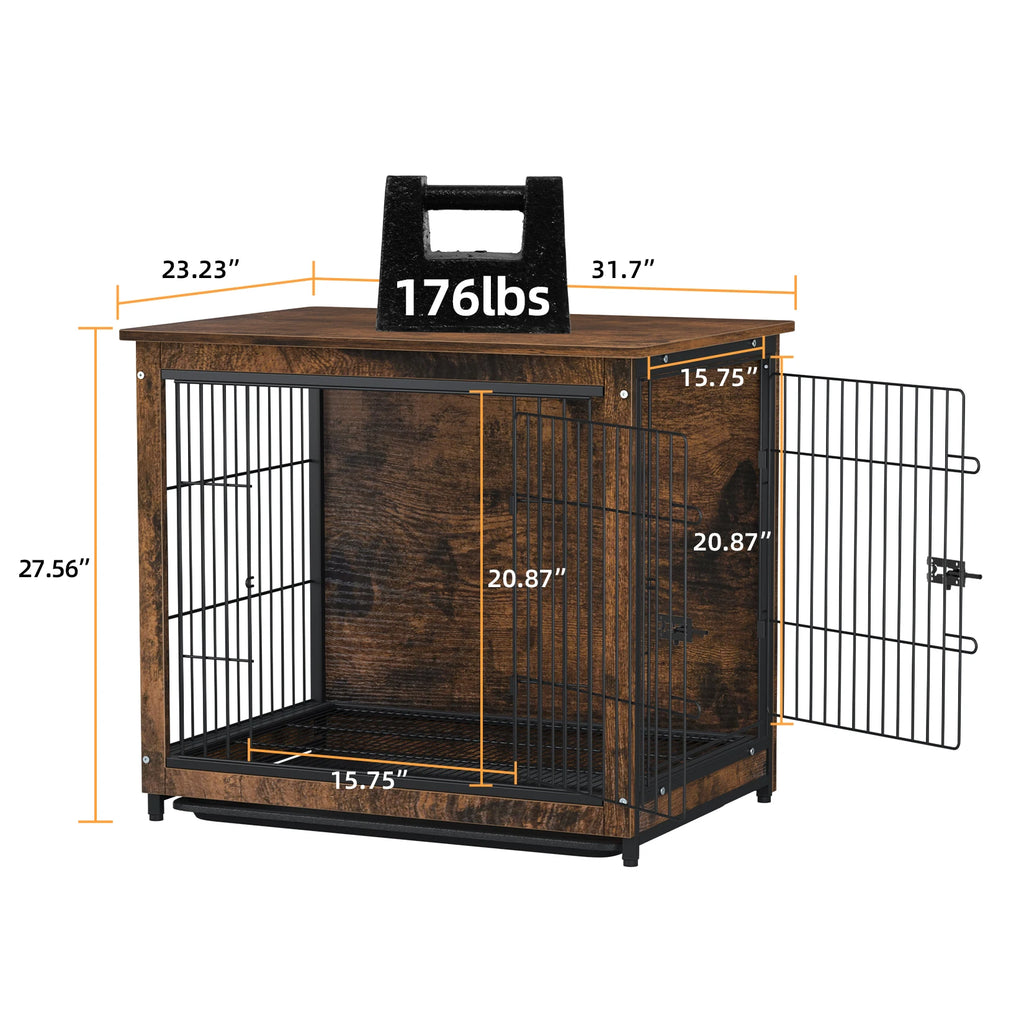 Dog Cage Table Pet Kennel