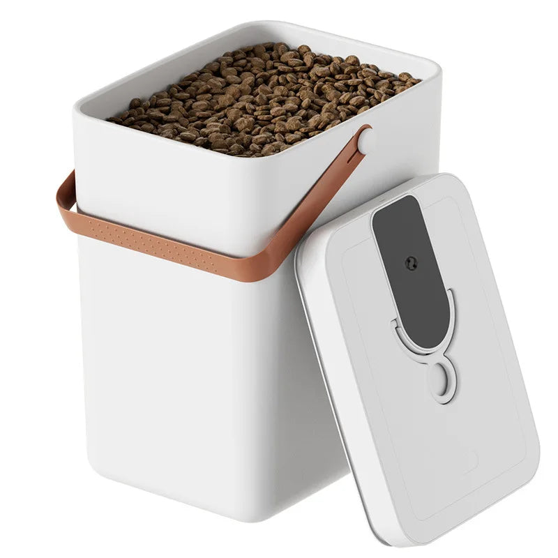 Smart Vacuum Kibble Storage
