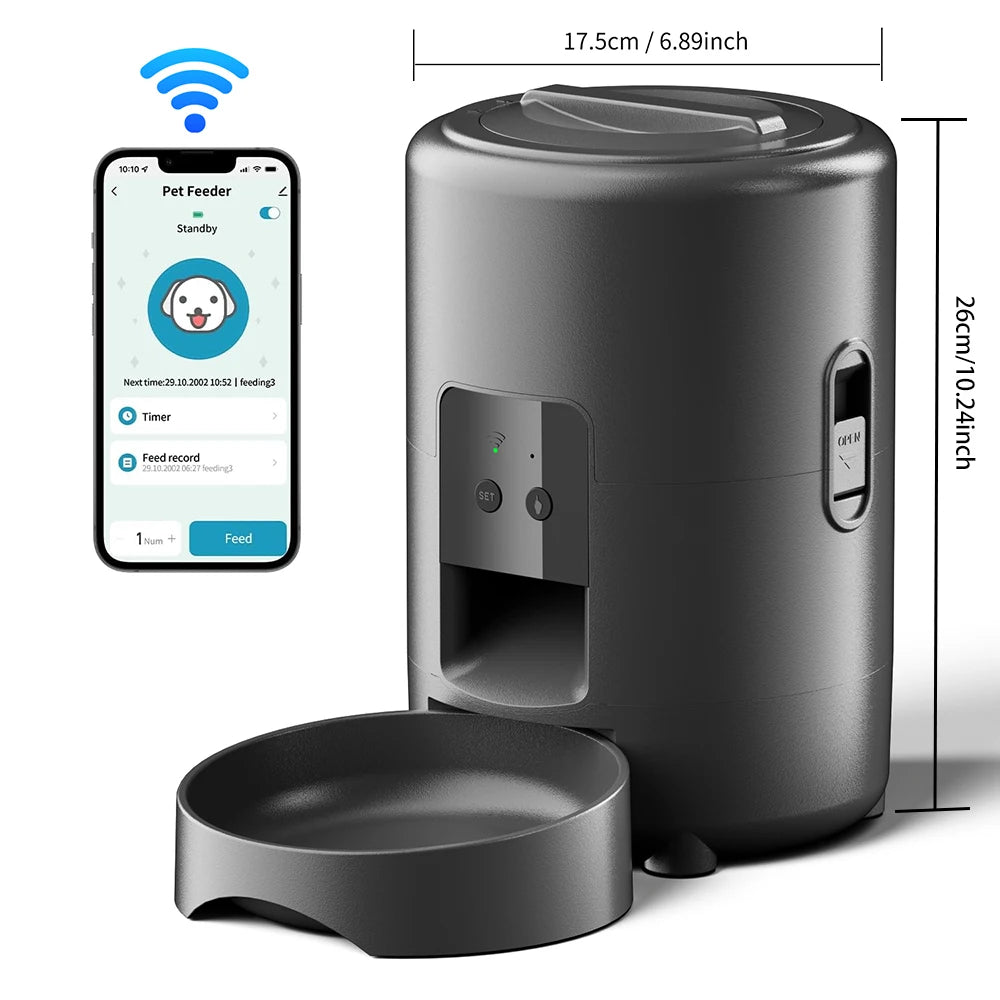 Smart Pet Feeder with Camera/WiFi