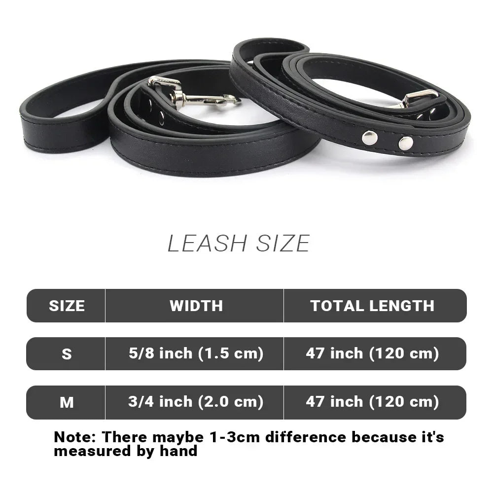 Leather Cat & Dog Leash - 1.2M