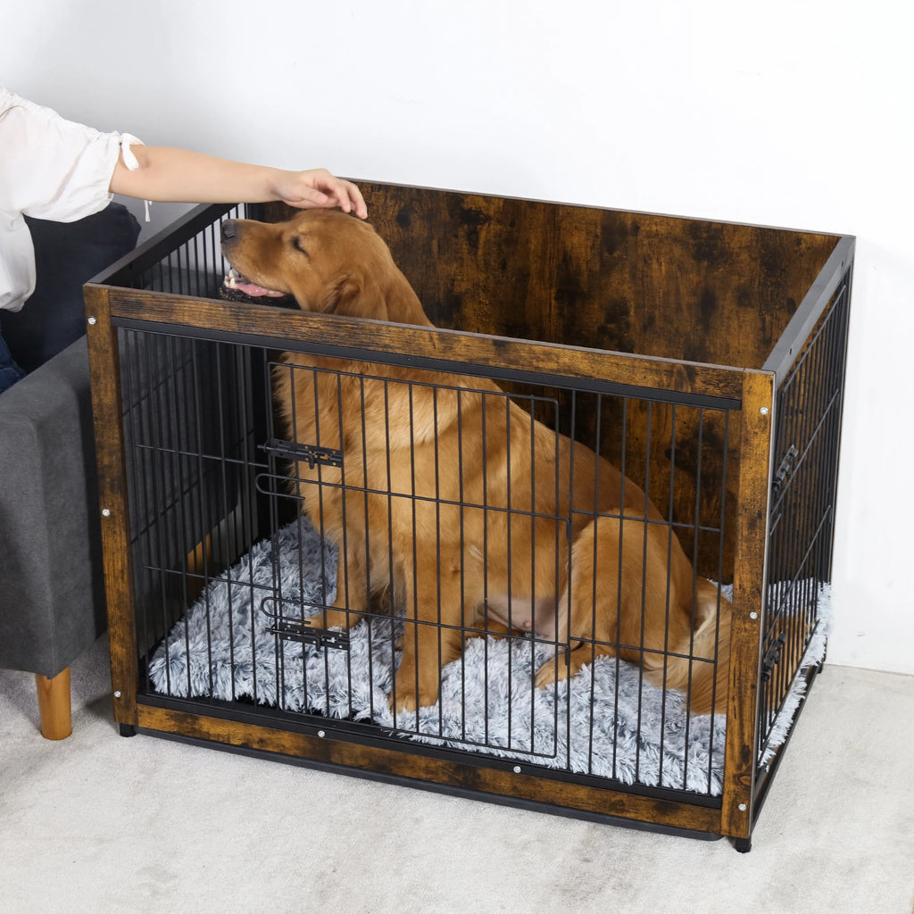Dog Cage Table Pet Kennel