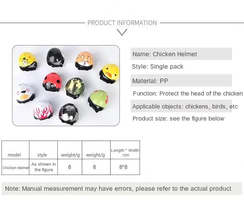 Bird/Chicken Helmet