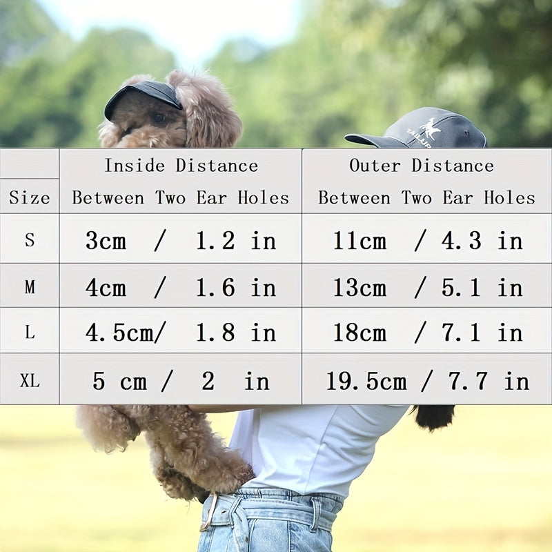 Pet Baseball Cap for Dogs and Cats